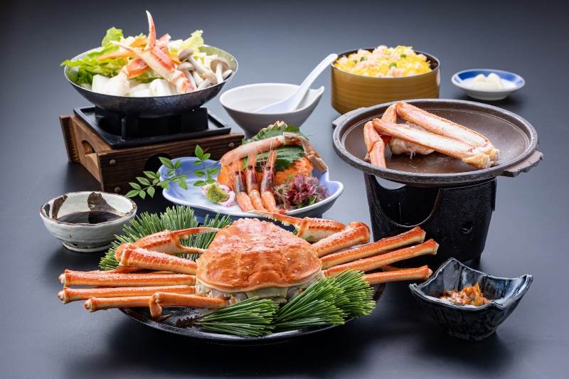 カニ1杯付き蟹御膳